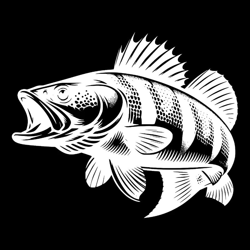 Lifelike Predator Vintage Perch for Anglers