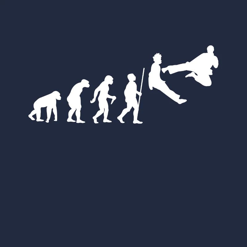 Evolution Graphic to Fly Kick