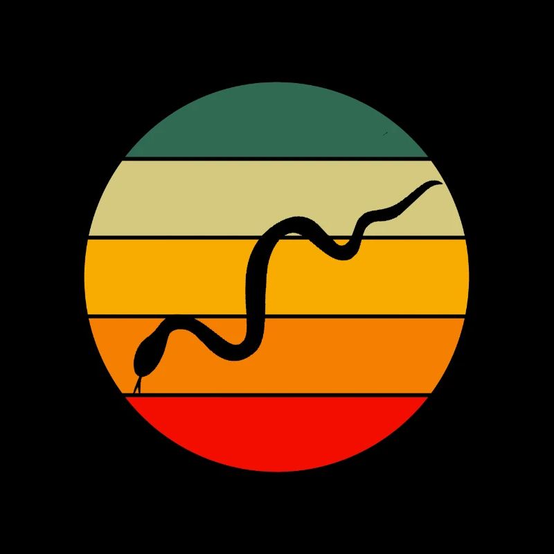 Retro Animal Lovers Snake