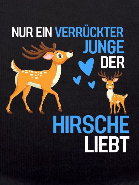 Waldtier Jungen Tierliebhaber Geschenk Hirsch