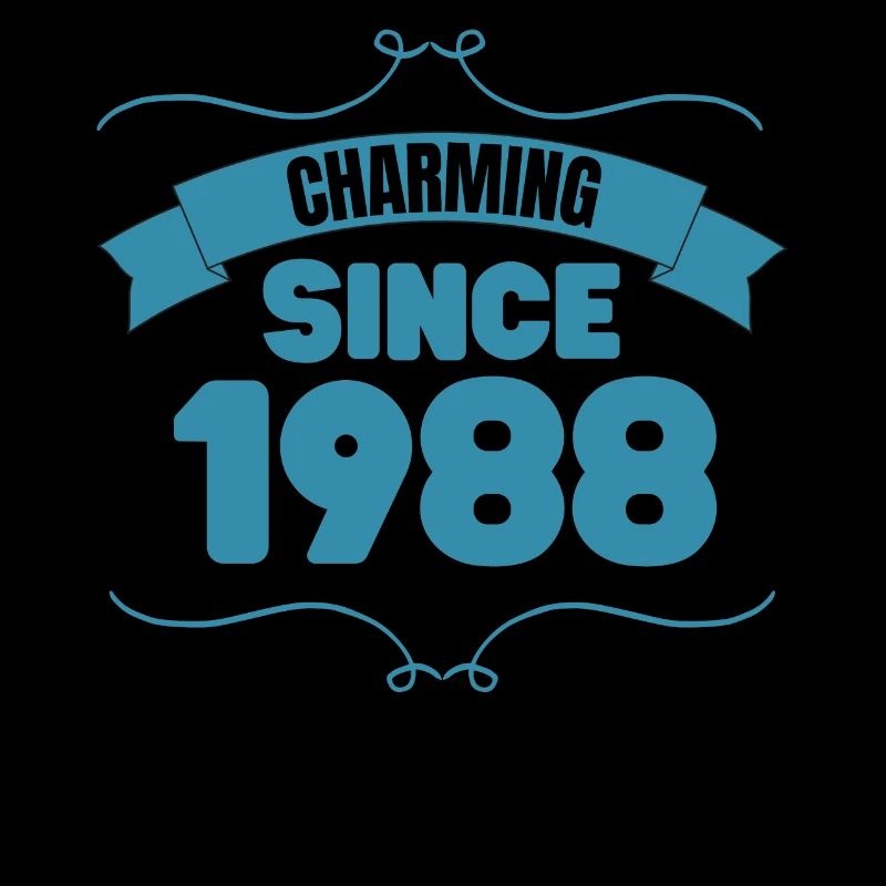 35th Birthday Party Gift Charming since 1988