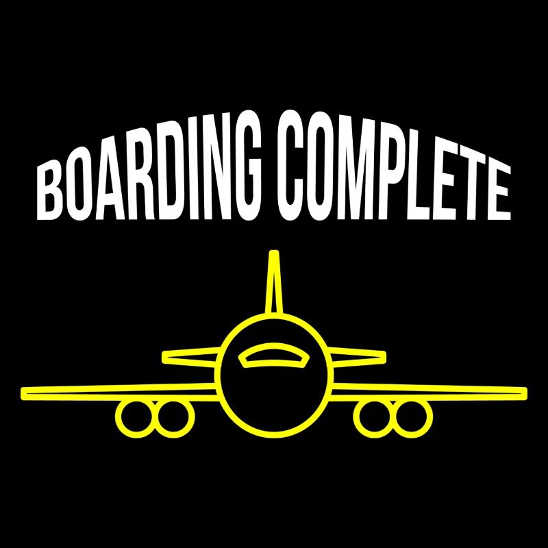 Airplane - boarding complete