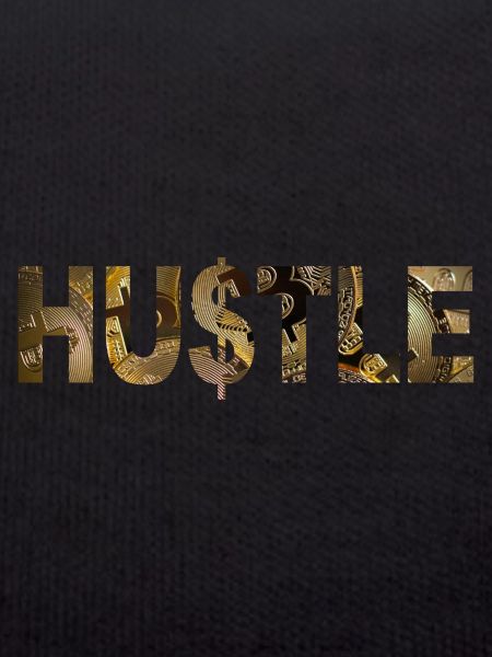 Hustle Bitcoin - Cryptocurrency USD Dollar