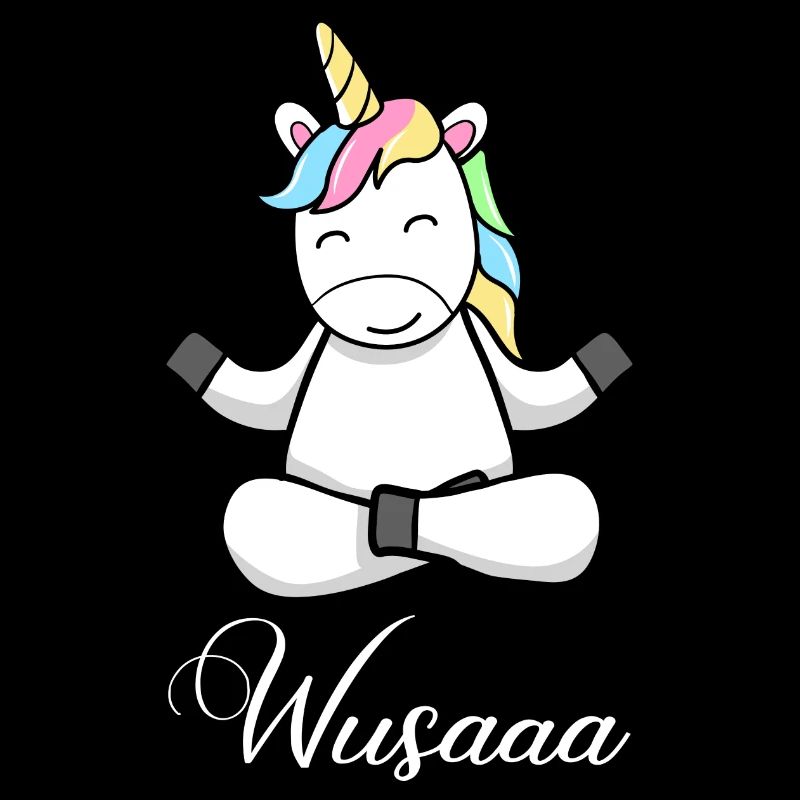 Auszeit Durchatmen Wusaaa Einhorn
