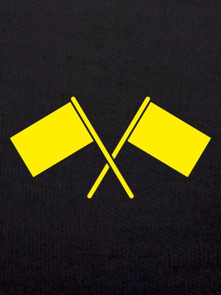 Yellow flags sign