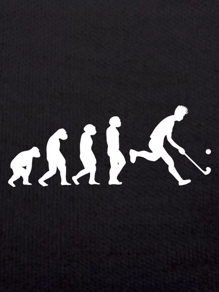 Feldhockeyspieler Evolution Feldhockey