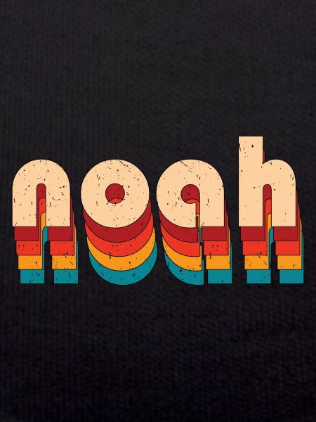 Retro Noah Name