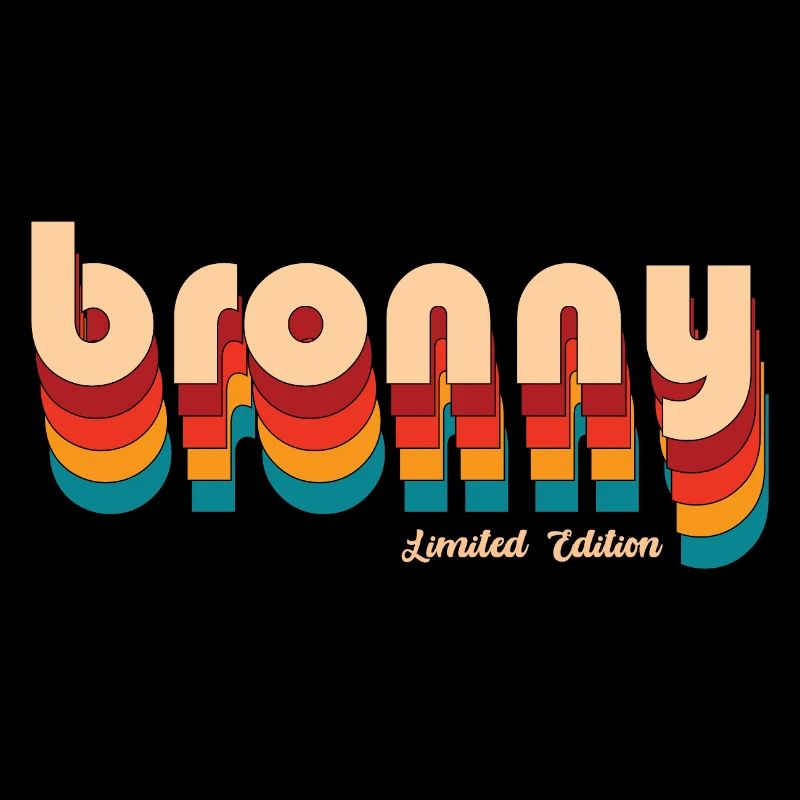 Retro Bronny Name
