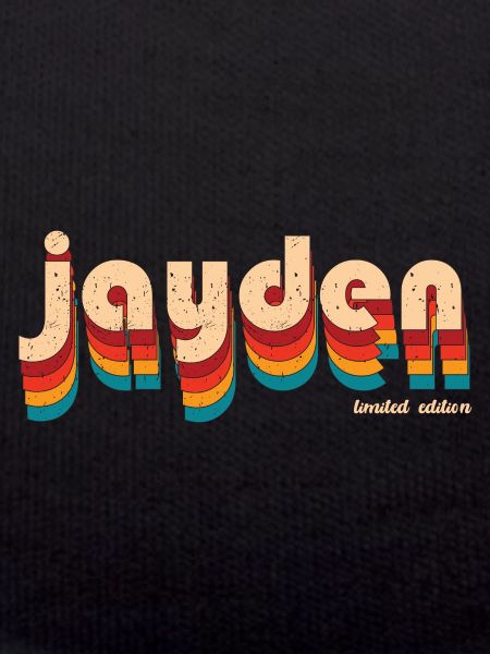 Retro Jayden Name