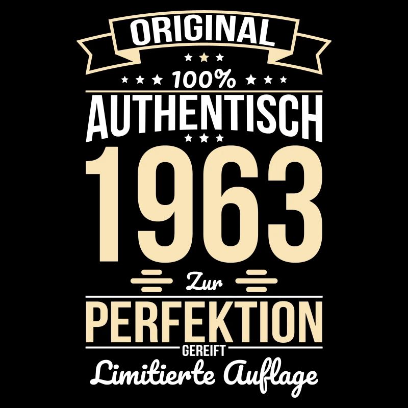 60e anniversaire - Original 1963 100% authentique