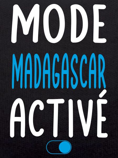 Mode Madagascar Activé - Idée Cadeau