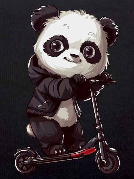 Panda Scooter