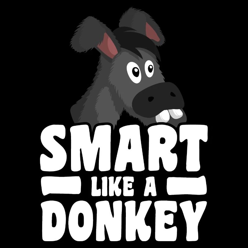 Smart like a donkey