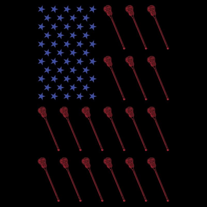 Sport Us Flag Lacrosse