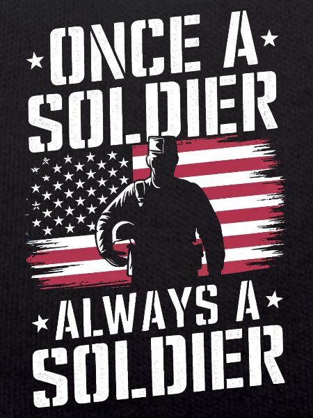 Soldat militaire vétéran