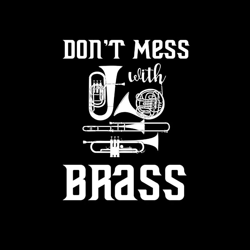 Blasmusik Musiker Musik Geschenk · Messing