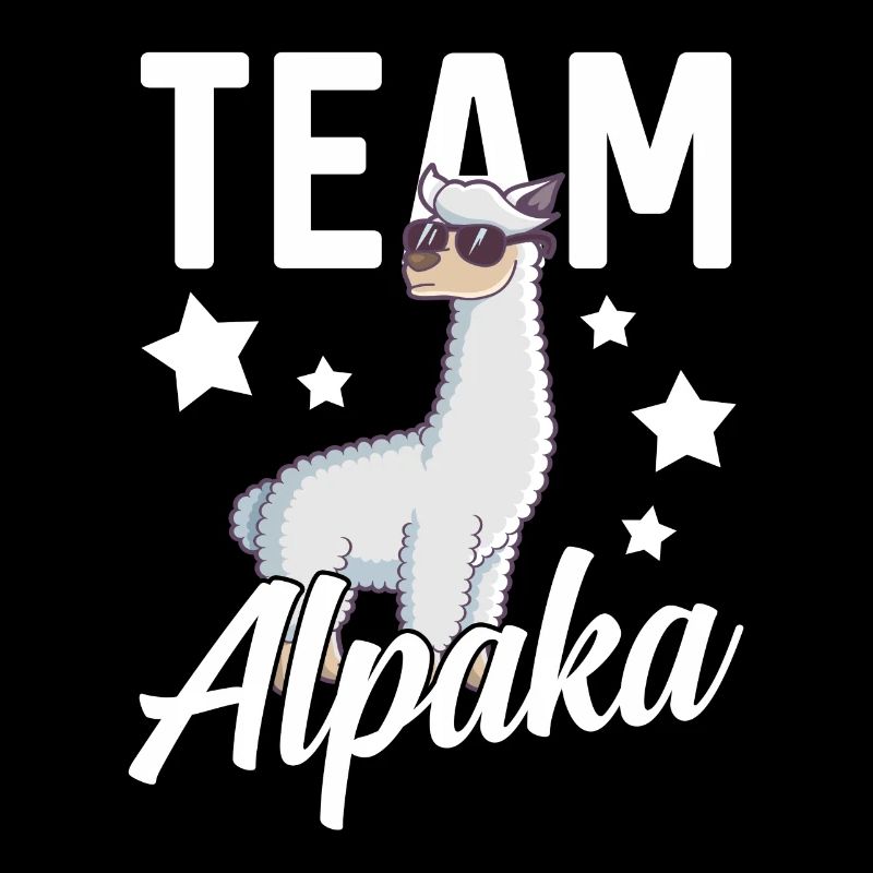 Cadeau drôle d'animaux d'alpaga · Équipe