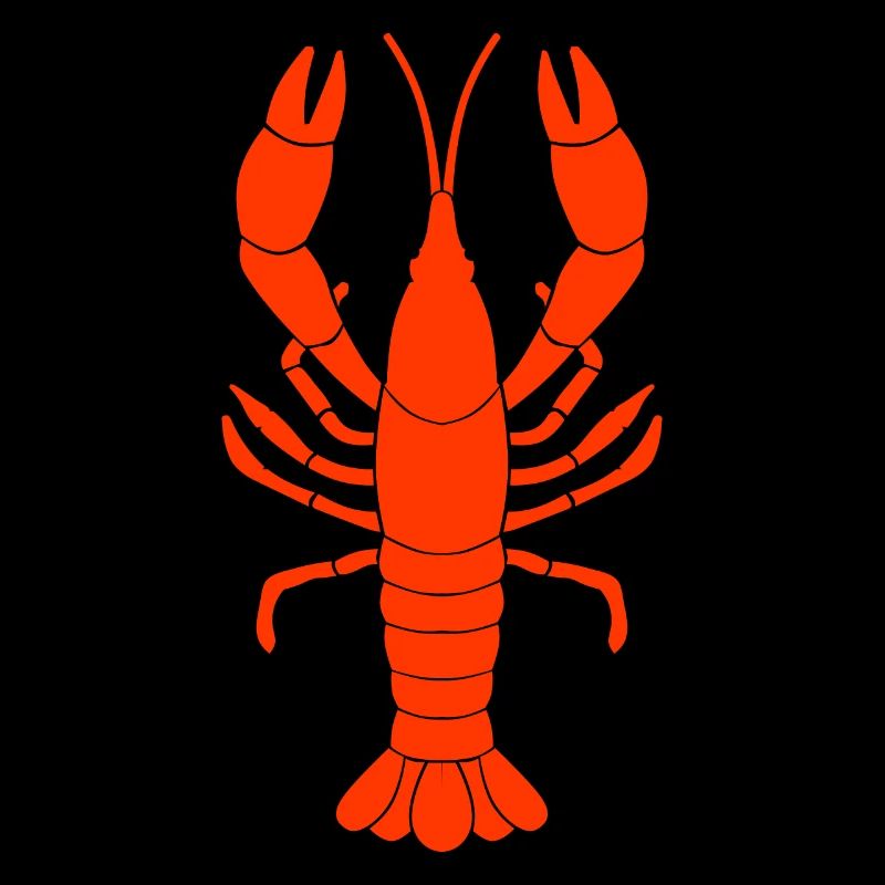 Tan crayfish retro fresh water cooking kajun crawfish