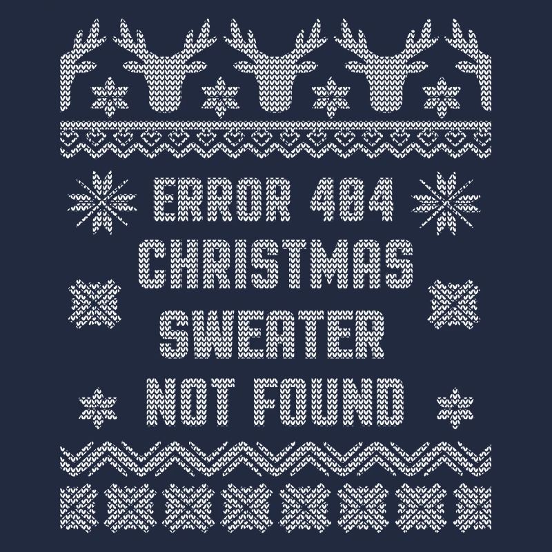 Error 404 Christmas sweater not found christmas