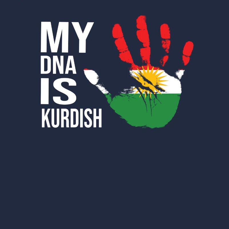 Drapeau du Kurdistan, mon ADN est kurde, kurde cool