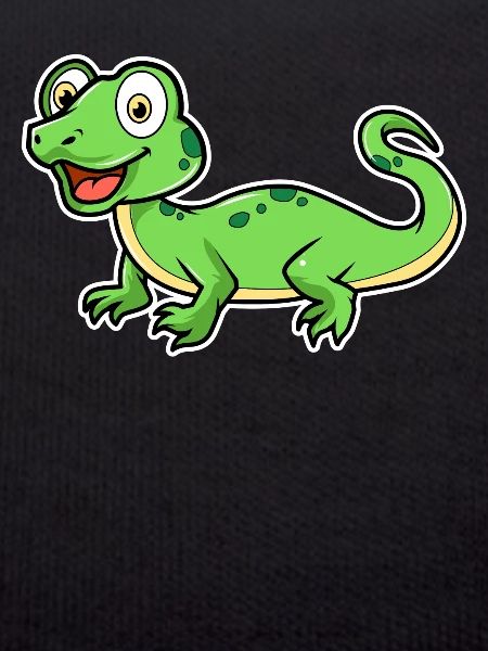 Cartoon Lizard Illustration