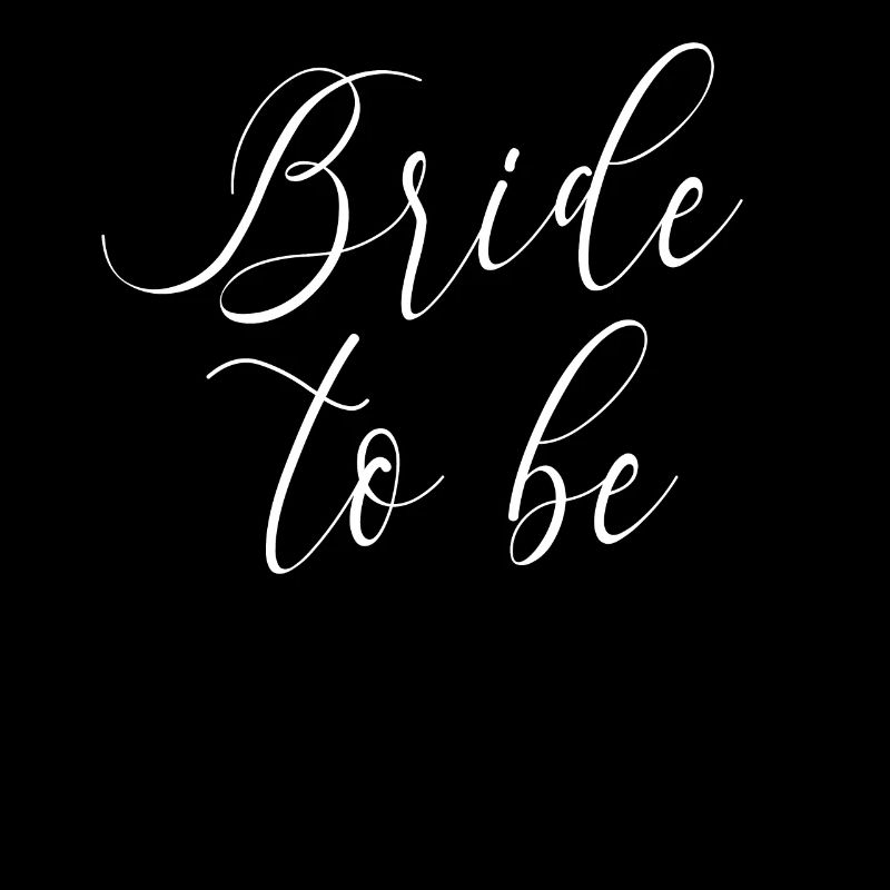 Hochzeit Wort Kunst Braut zu sein