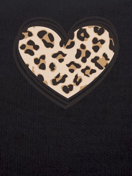 Leopard Print Valentines Heart