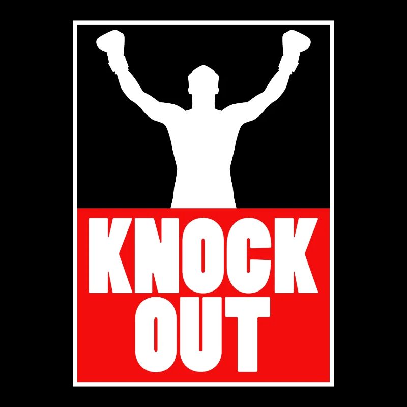 Boxen Knock Out Champion Boxer Sport Geschenk