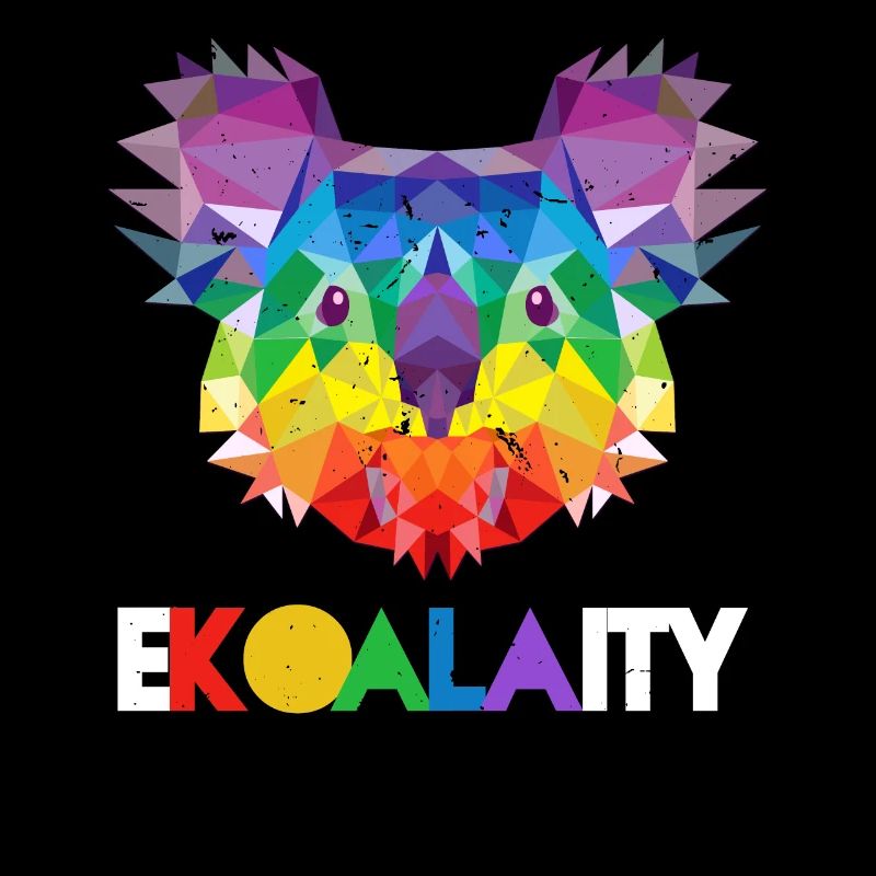 Koala Rainbow Flag Gay Pride