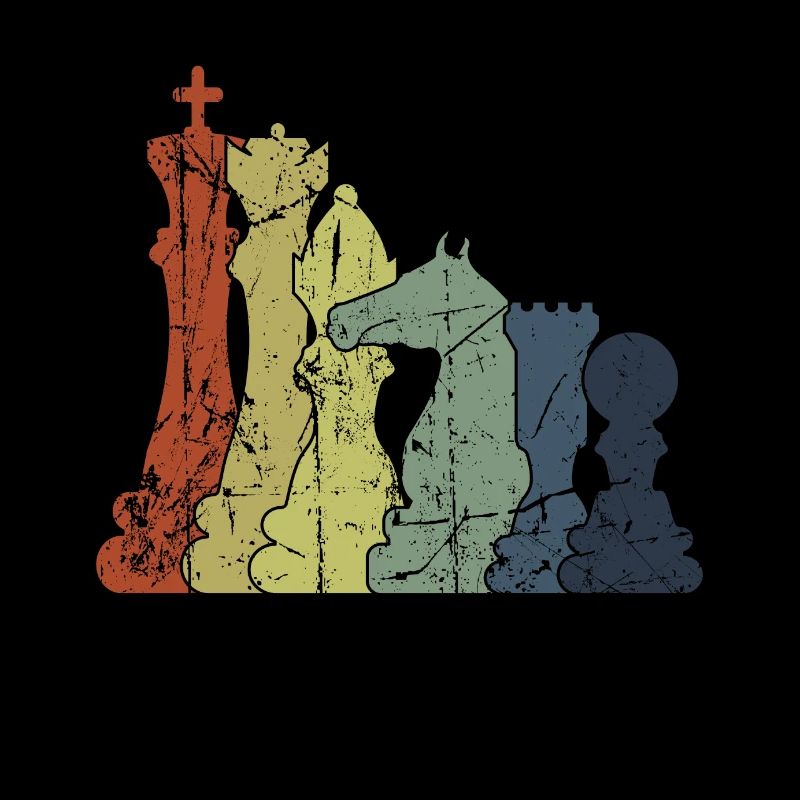 Échecs Rétro Vintage