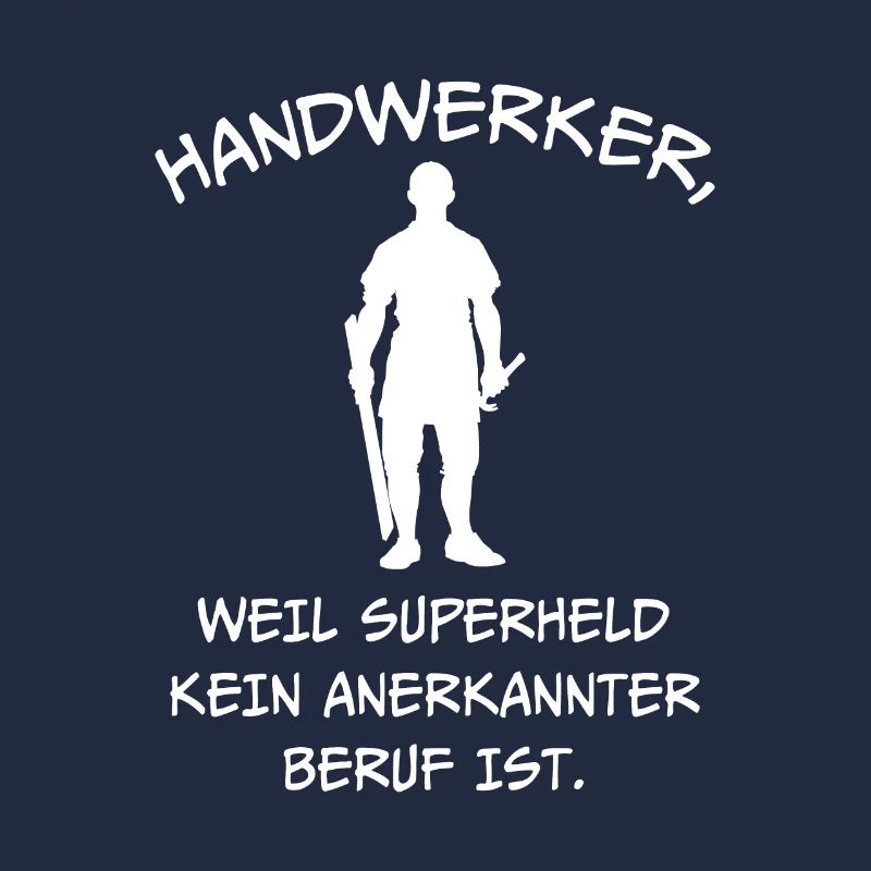 Handwerker weil superheld Geschenk Zimmerer