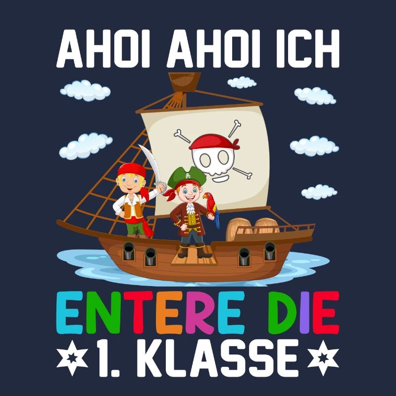 Einschulung Erstklässler Geschenk Pirat