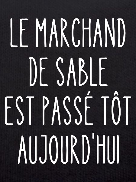 le marchand de sable