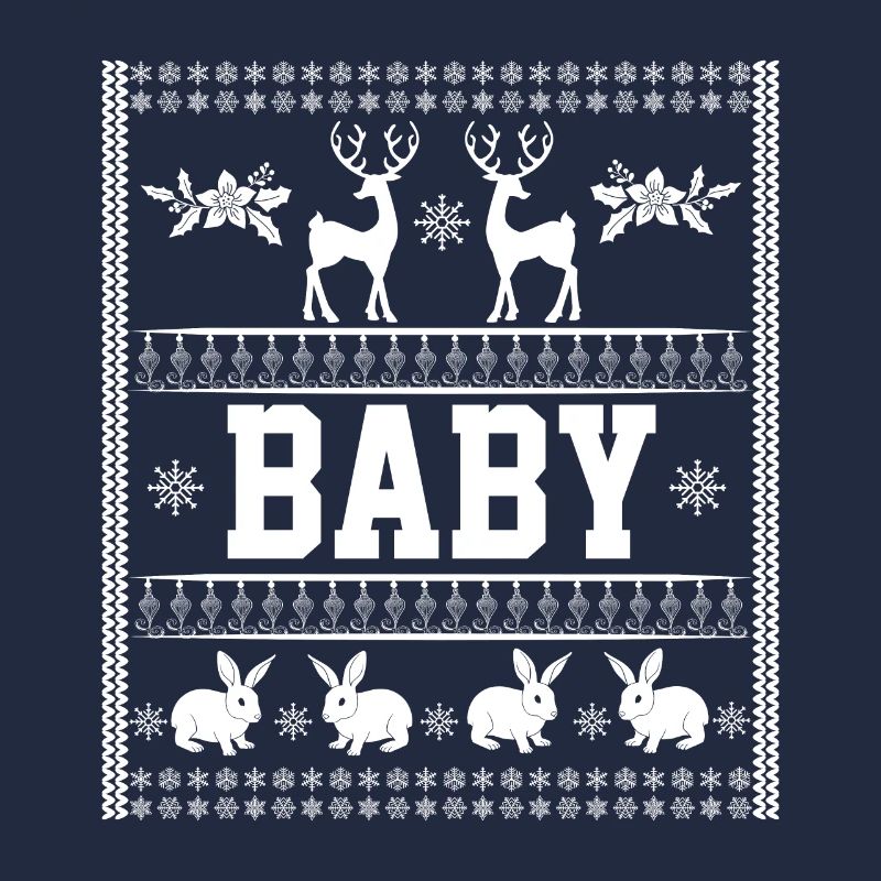 C’est mon vilain design de Noël pour bébé
