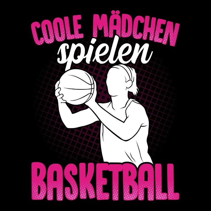 Geschenkidee Mädchen spielen Basketball