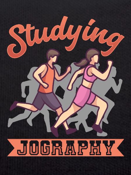 Sprinting Studying Jography Running