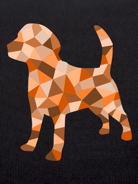 Dog cubist