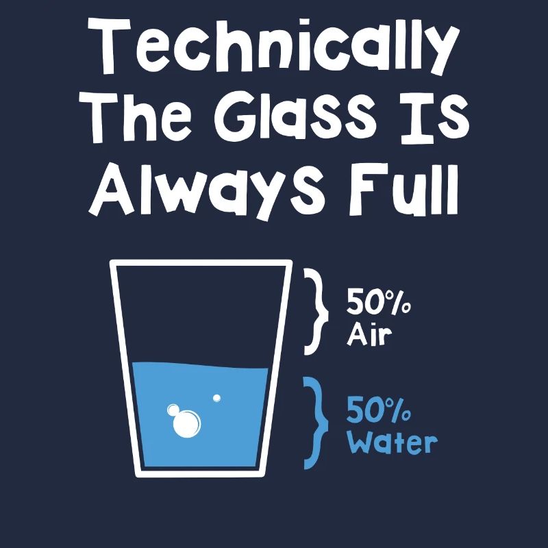 Technically The Glass Is Always Full