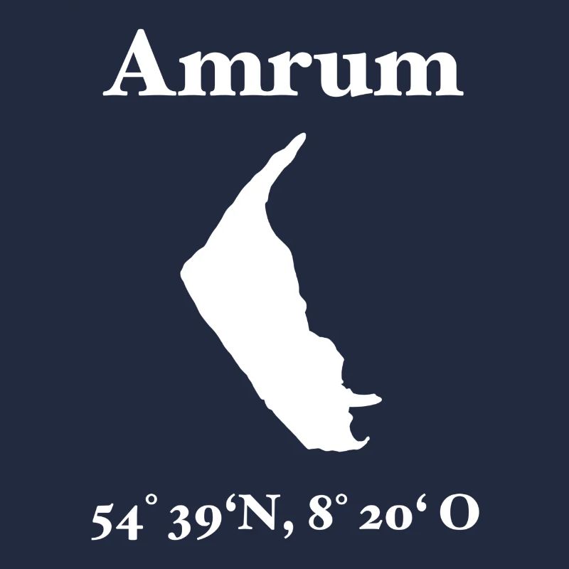 Conception de l'île de la mer du Nord d'Amrum