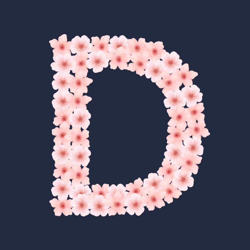 D de fleurs de cerisier