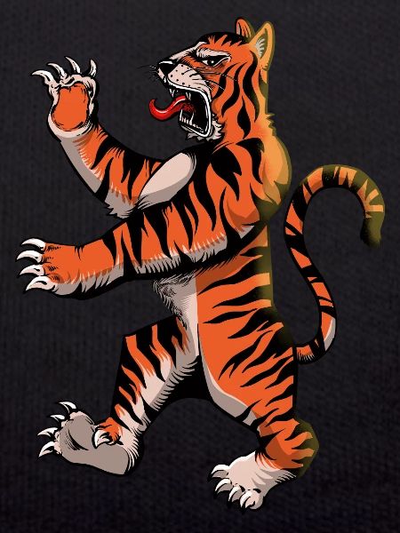 Cartoon Tiger