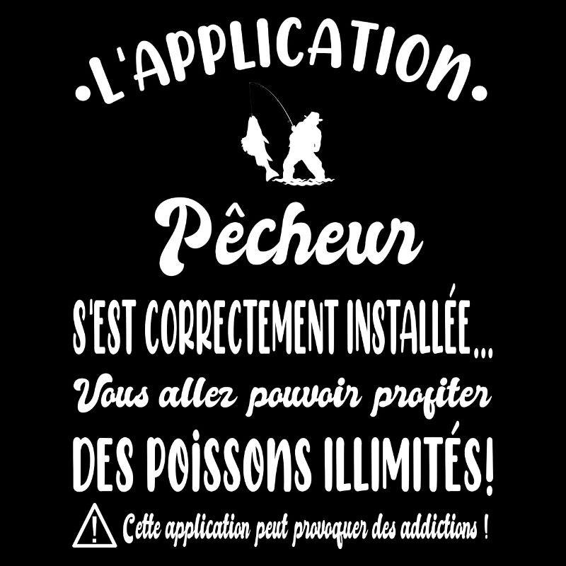 L'application pêcheur s'est correctement installée