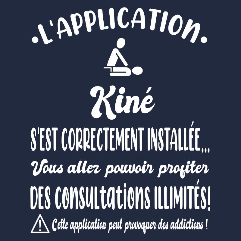 L'application kiné s'est correctement installée