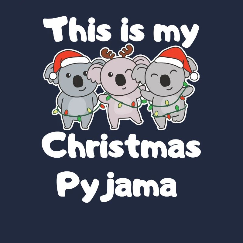 Koala Arbre de Noël Pyjama de Noël