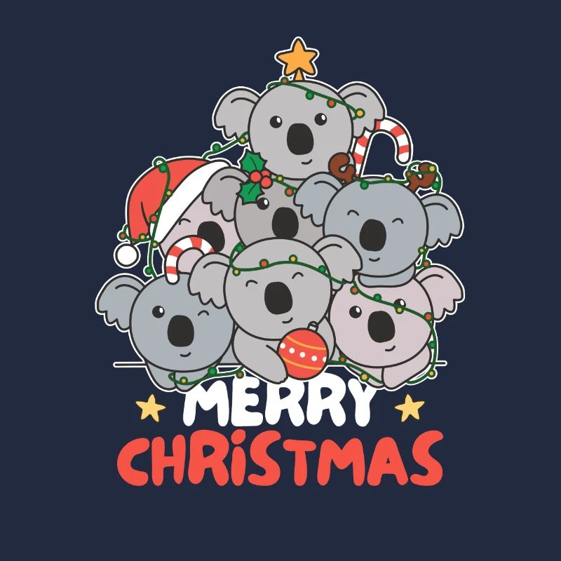 Koala Arbre de Noël Joyeux Noël