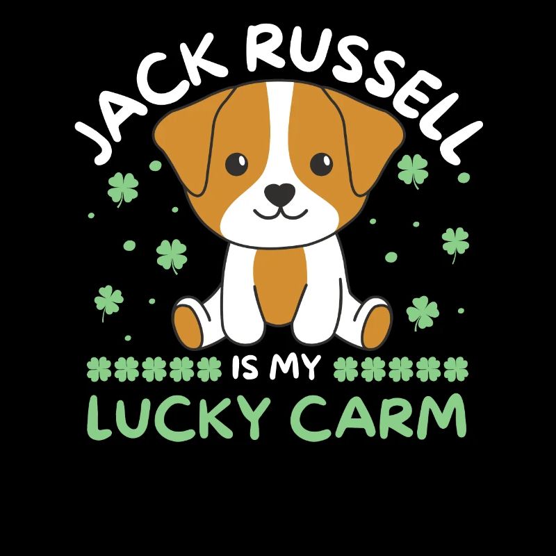 Jack Russell is my lucky carm Kleeblatt St