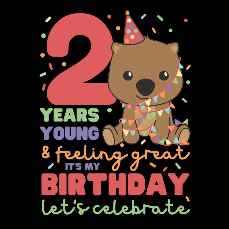 Wombat for 2nd birthday children two years old