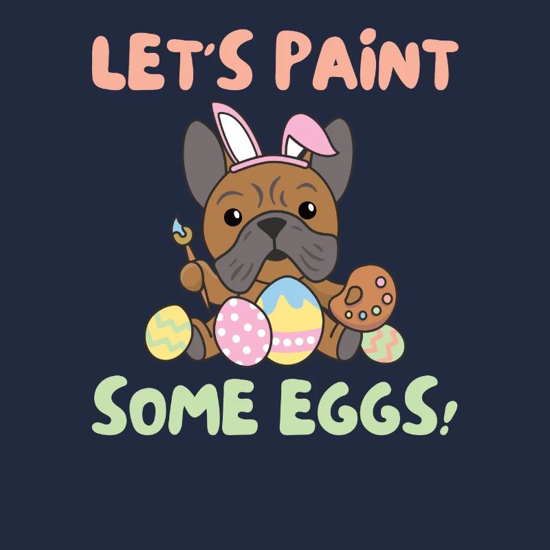 cute dogs for Easter Bulldog