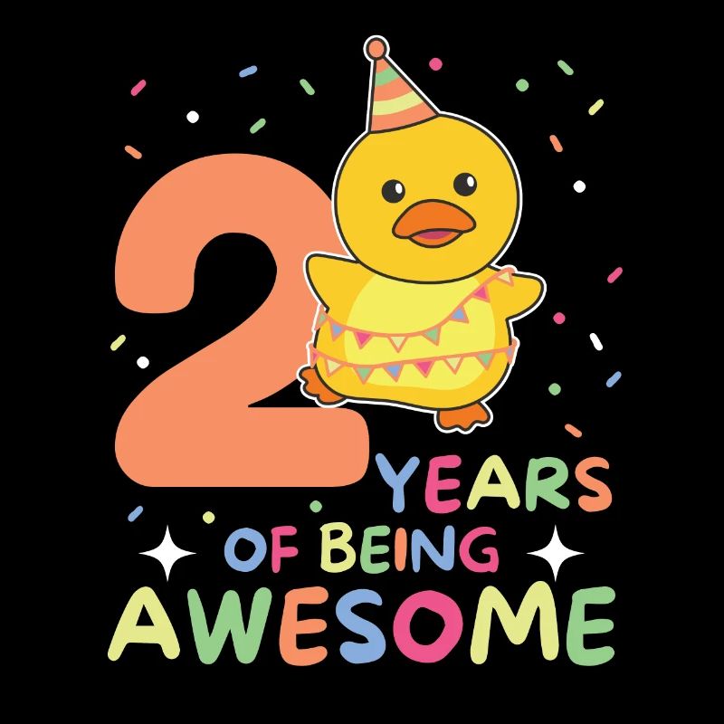 Duck for 2nd birthday children two years old