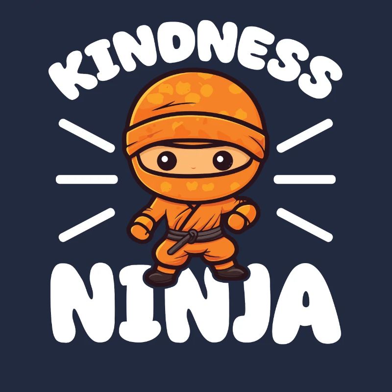 Unity Day Orange Tee Be Kind Kindness Ninja